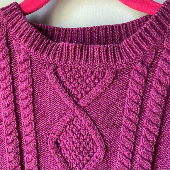 🍭6/$30 Cherokee Cable Knit Tunic Sweater - 6 / 6X - Picture 2 of 6